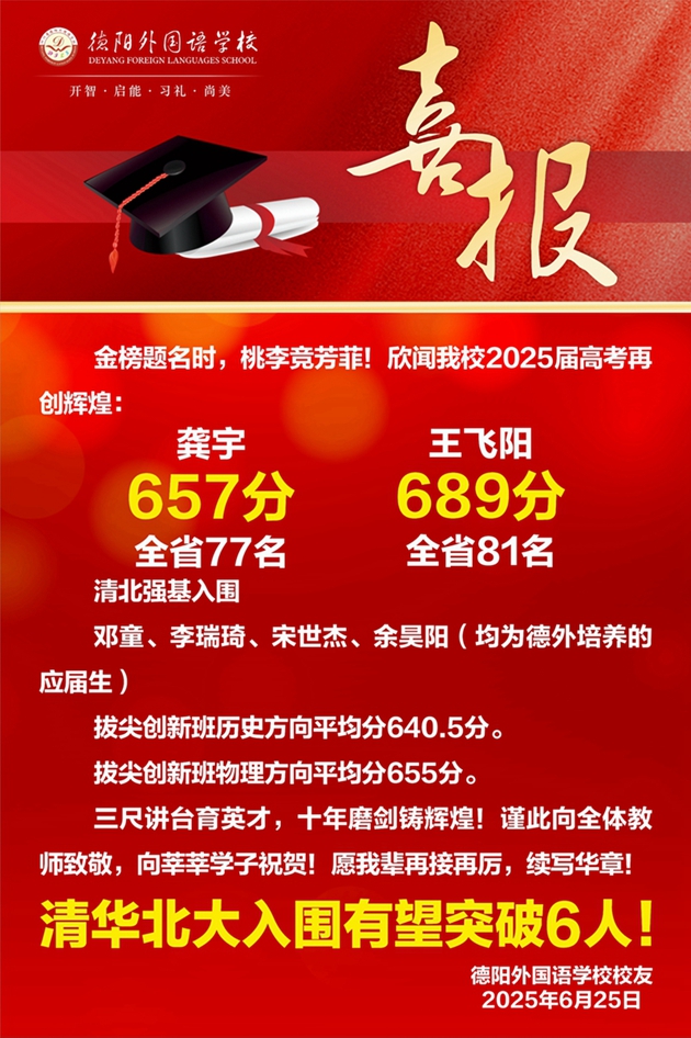 德阳外国语学校高考喜报.jpg